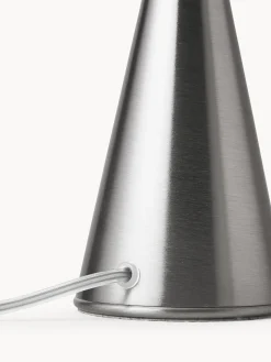Hot FontanaArte Petite lampe à poser artisanale Bilia Blanc, argenté