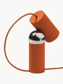 Hot Flos Petite lampe à poser Bilboquet Rouge rouille, argenté