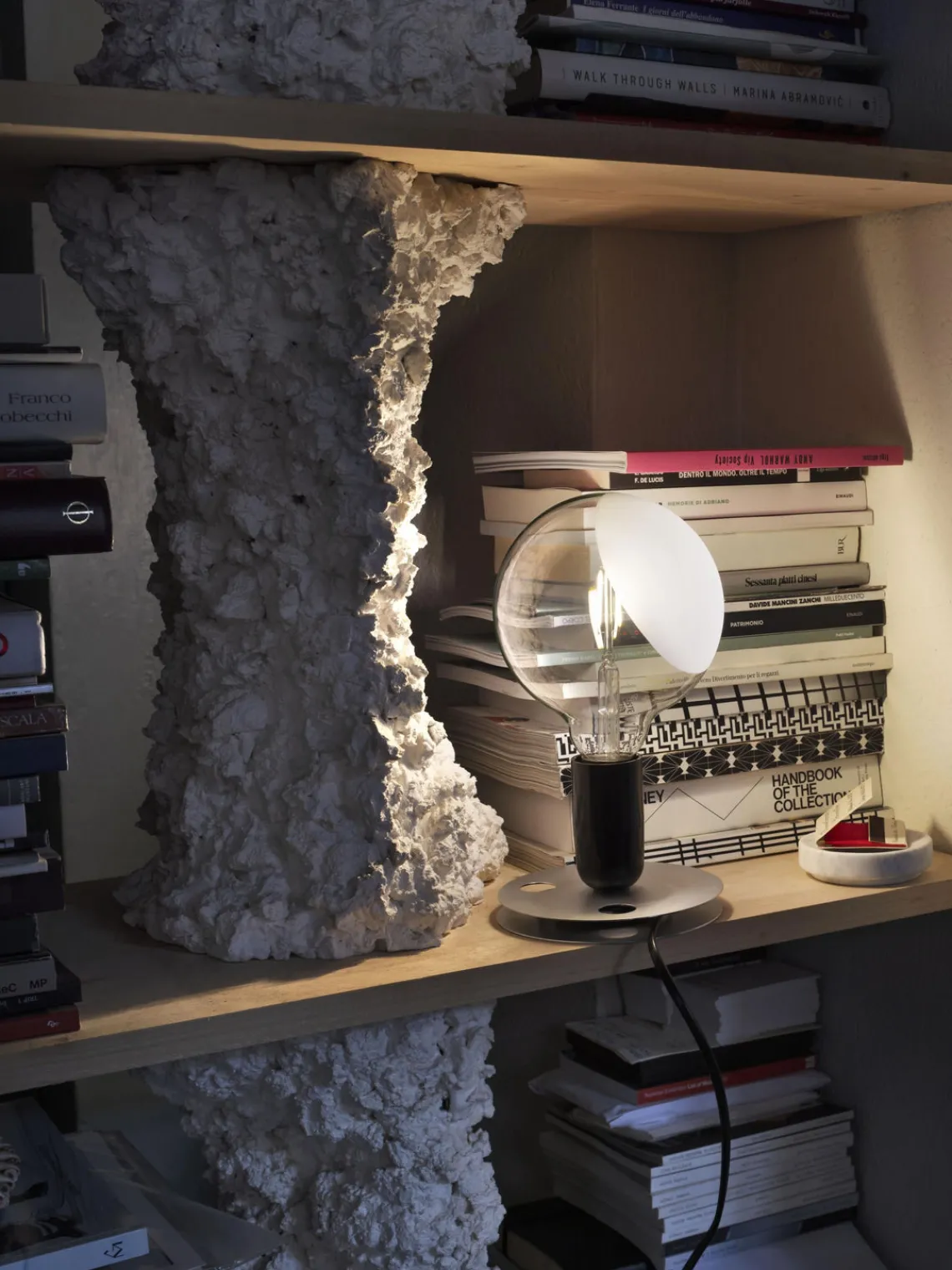 New Flos Petite lampe à poser Lampadina Noir