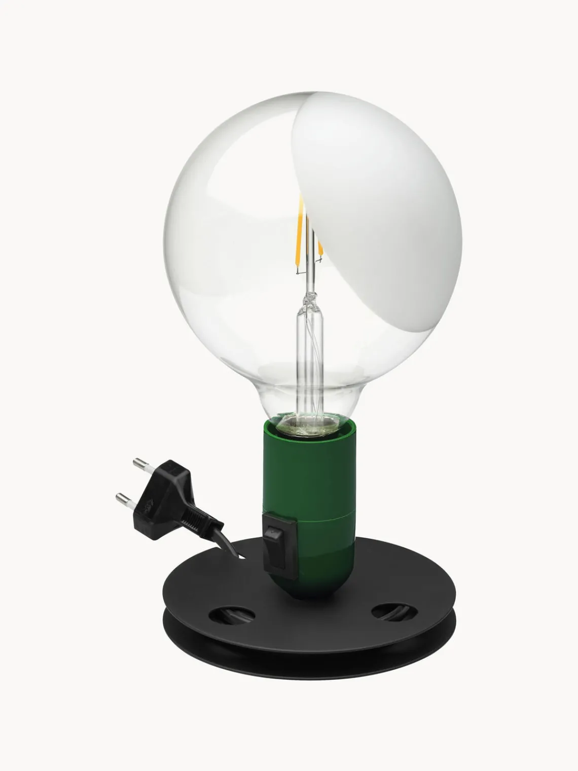 Hot Flos Petite lampe à poser Lampadina Vert foncé
