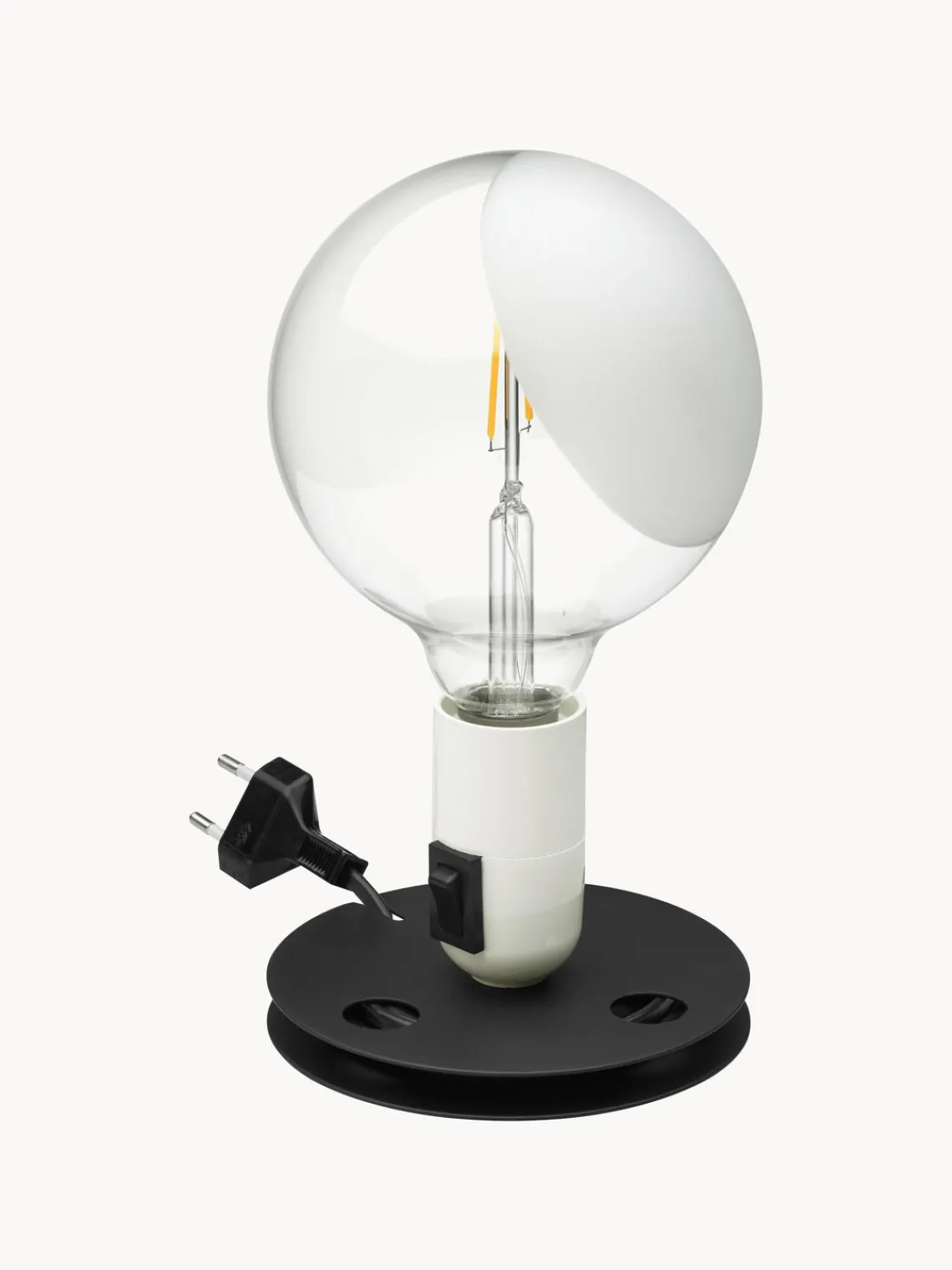 Hot Flos Petite lampe à poser Lampadina Blanc