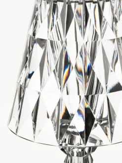 Discount Kartell Petite lampe à poser LED Battery, haut. 26 cm Transparent