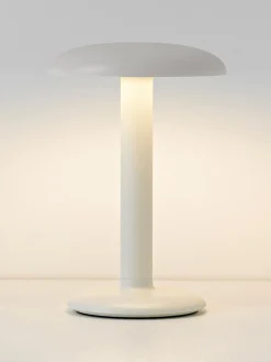 Hot Flos Petite lampe à poser LED Gustave, intensité lumineuse variable Luminaire : blanc, mat