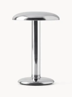 Sale Flos Petite lampe à poser LED Gustave, intensité lumineuse variable Argenté, haute brillance