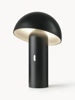 Fashion sompex Petite lampe à poser LED mobile Svamp, intensité lumineuse variable Noir
