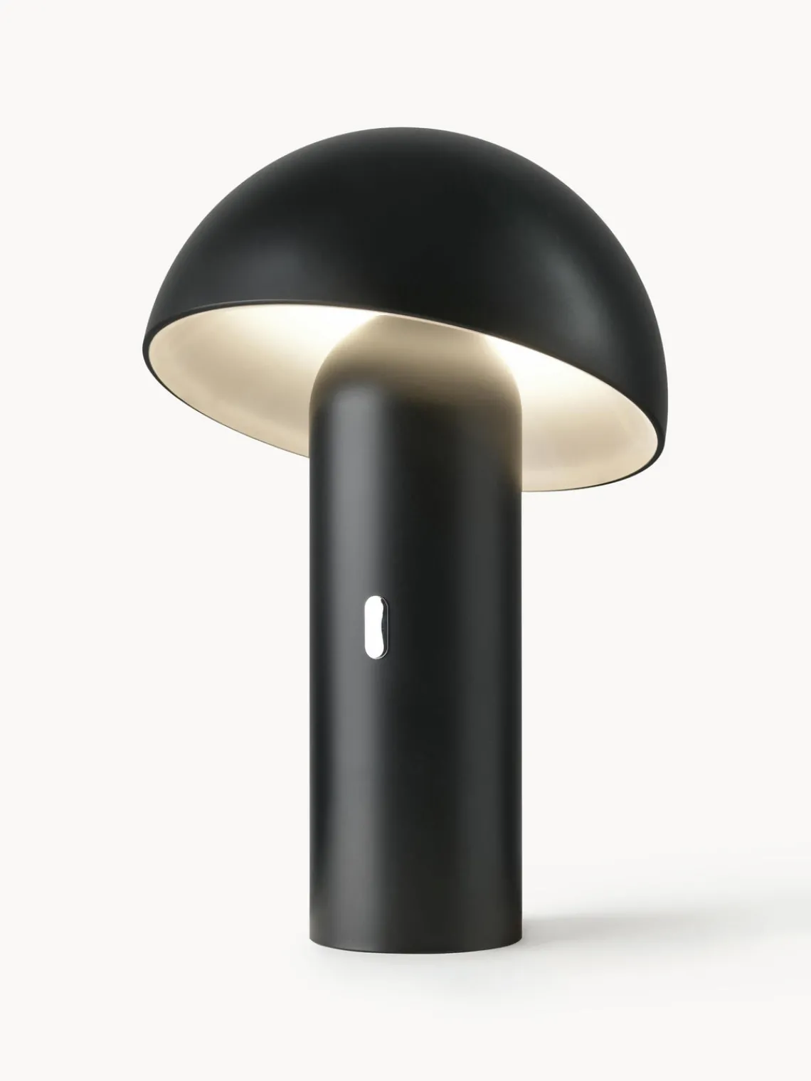 Fashion sompex Petite lampe à poser LED mobile Svamp, intensité lumineuse variable Noir