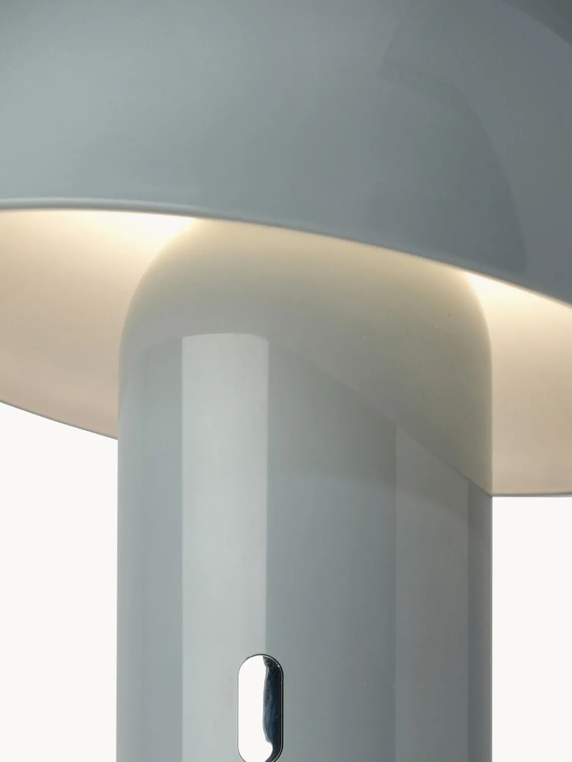 Best sompex Petite lampe à poser LED mobile Svamp, intensité lumineuse variable Gris-bleu