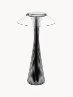 Hot Kartell Petite lampe à poser LED mobile Space Noir métallique