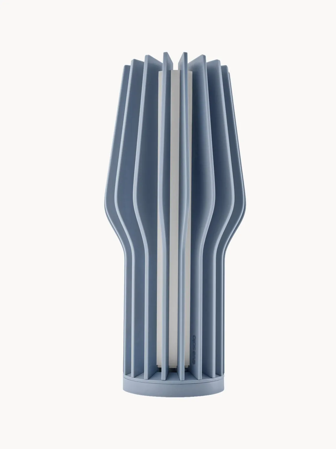 Sale Eva Solo Petite lampe à poser LED mobile Radiant, intensité lumineuse variable Gris-bleu