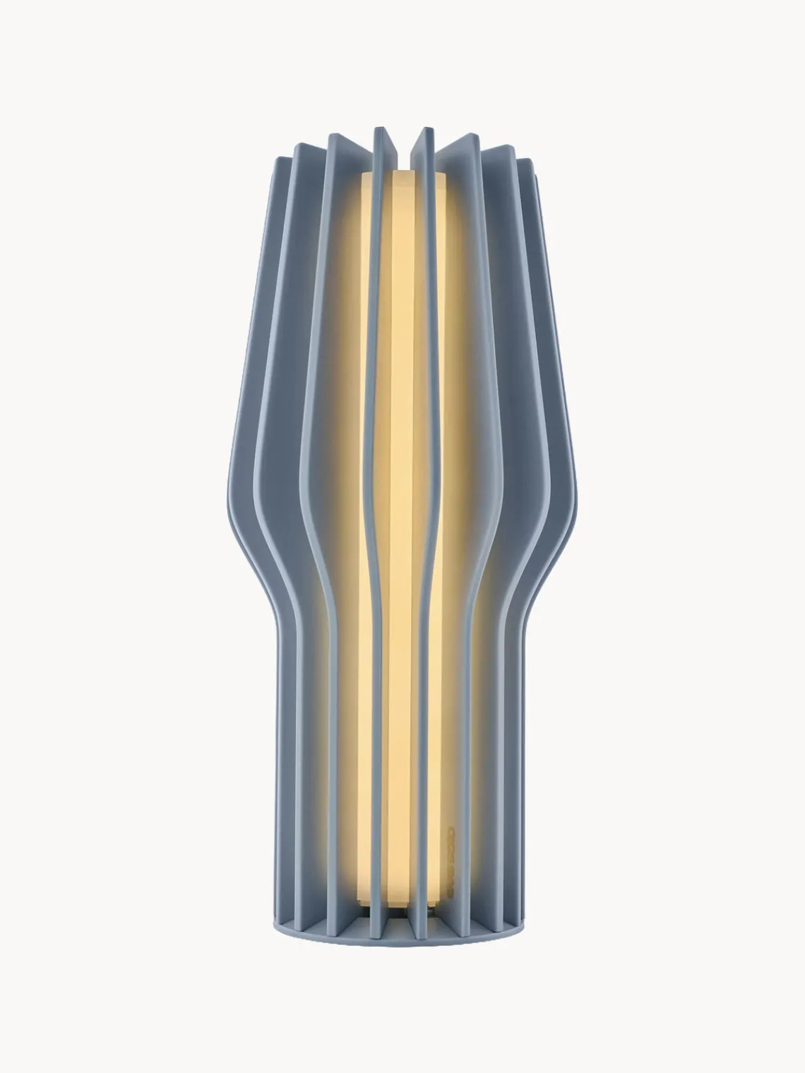 Sale Eva Solo Petite lampe à poser LED mobile Radiant, intensité lumineuse variable Gris-bleu