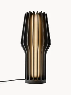 Sale Eva Solo Petite lampe à poser LED mobile Radiant, intensité lumineuse variable Noir
