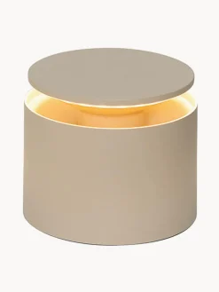 Hot zafferano Petite lampe à poser LED mobile Push-Up, intensité lumineuse variable Beige, mat