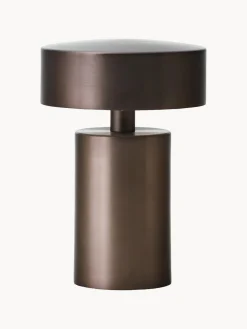 Online Audo Copenhagen Petite lampe à poser mobile Column, intensité lumineuse variable Brun foncé