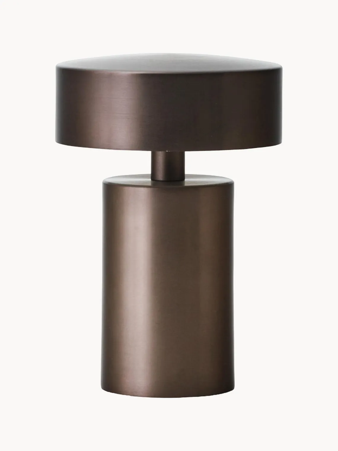 Online Audo Copenhagen Petite lampe à poser mobile Column, intensité lumineuse variable Brun foncé