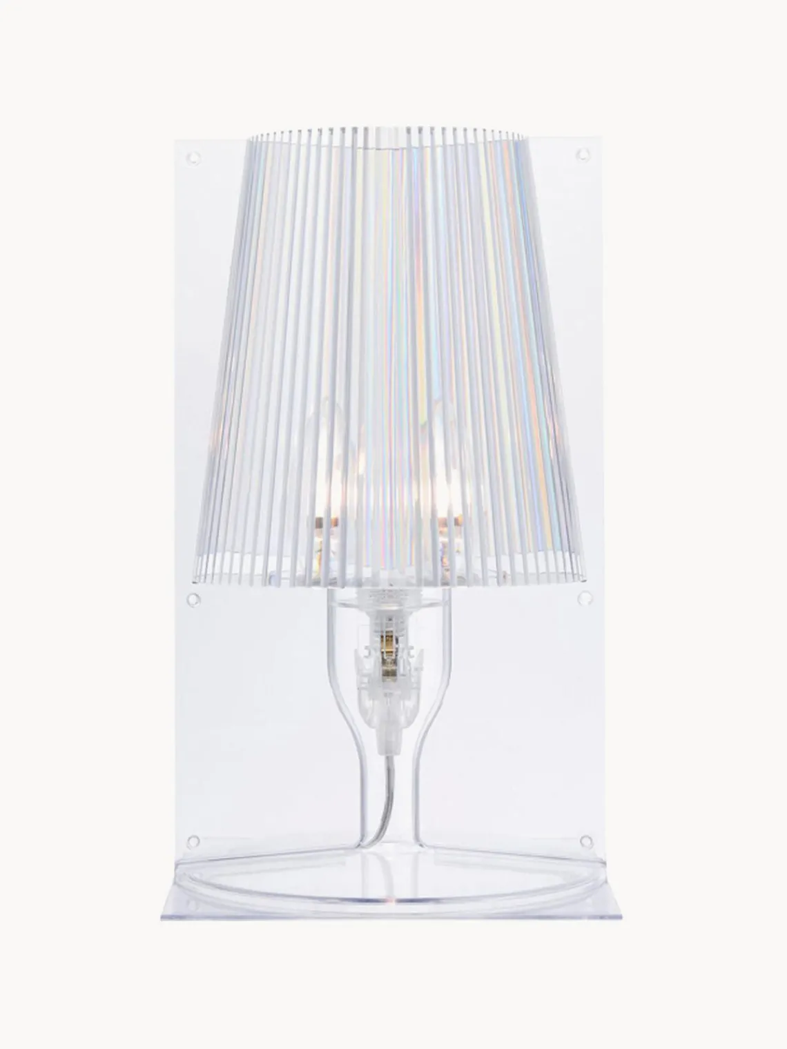 Best Kartell Petite lampe à poser Take Transparent