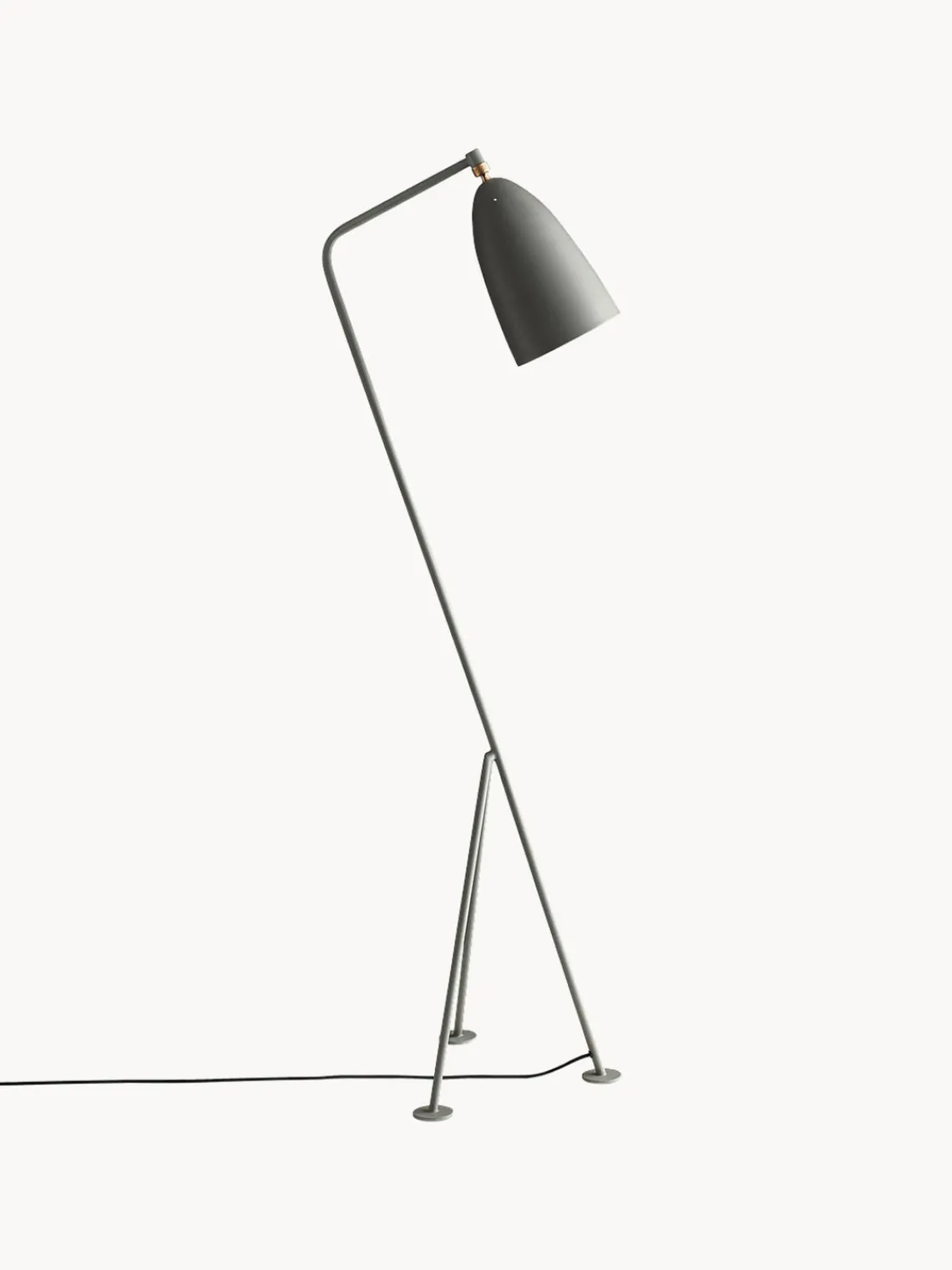 Online GUBI Petite liseuse Gräshoppa, orientable Gris, mat