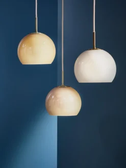 Best Frandsen Petite suspension boule Ball Ocre, haute brillance