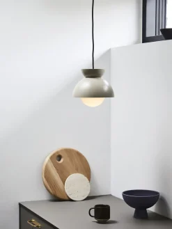 New Frandsen Petite suspension design Butterfly Grège, mat