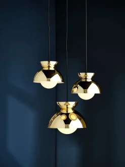 Outlet Frandsen Petite suspension design Butterfly Doré, haute brillance