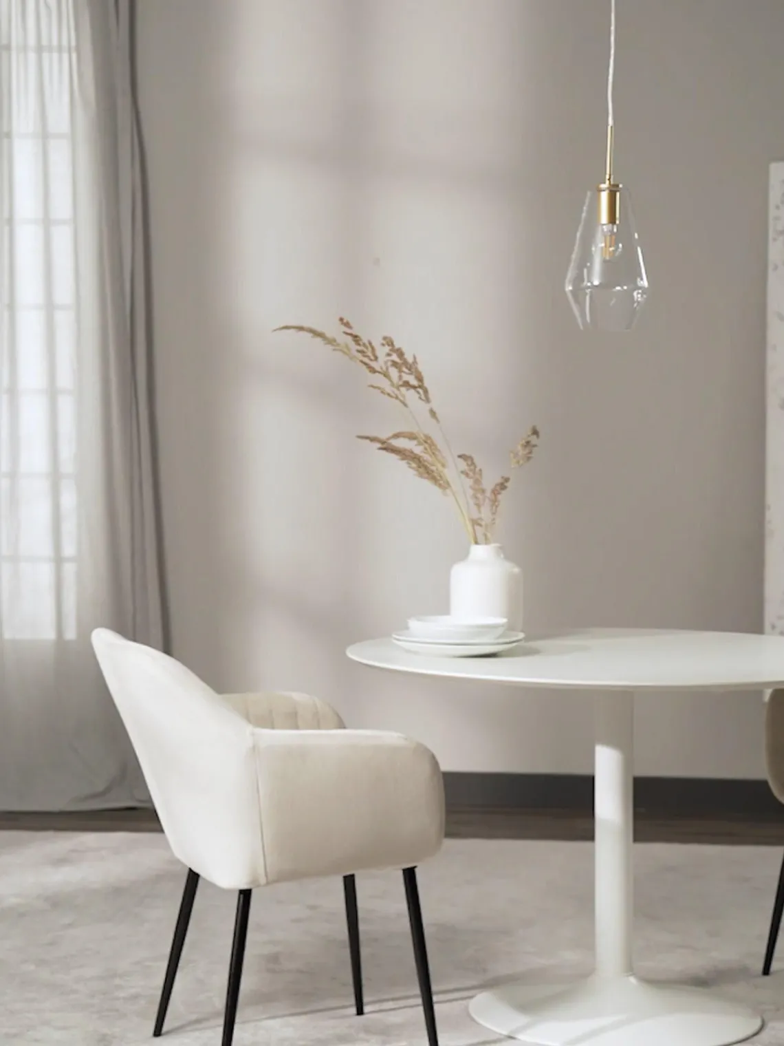 Best Nova Luce Petite suspension en verre Prisma