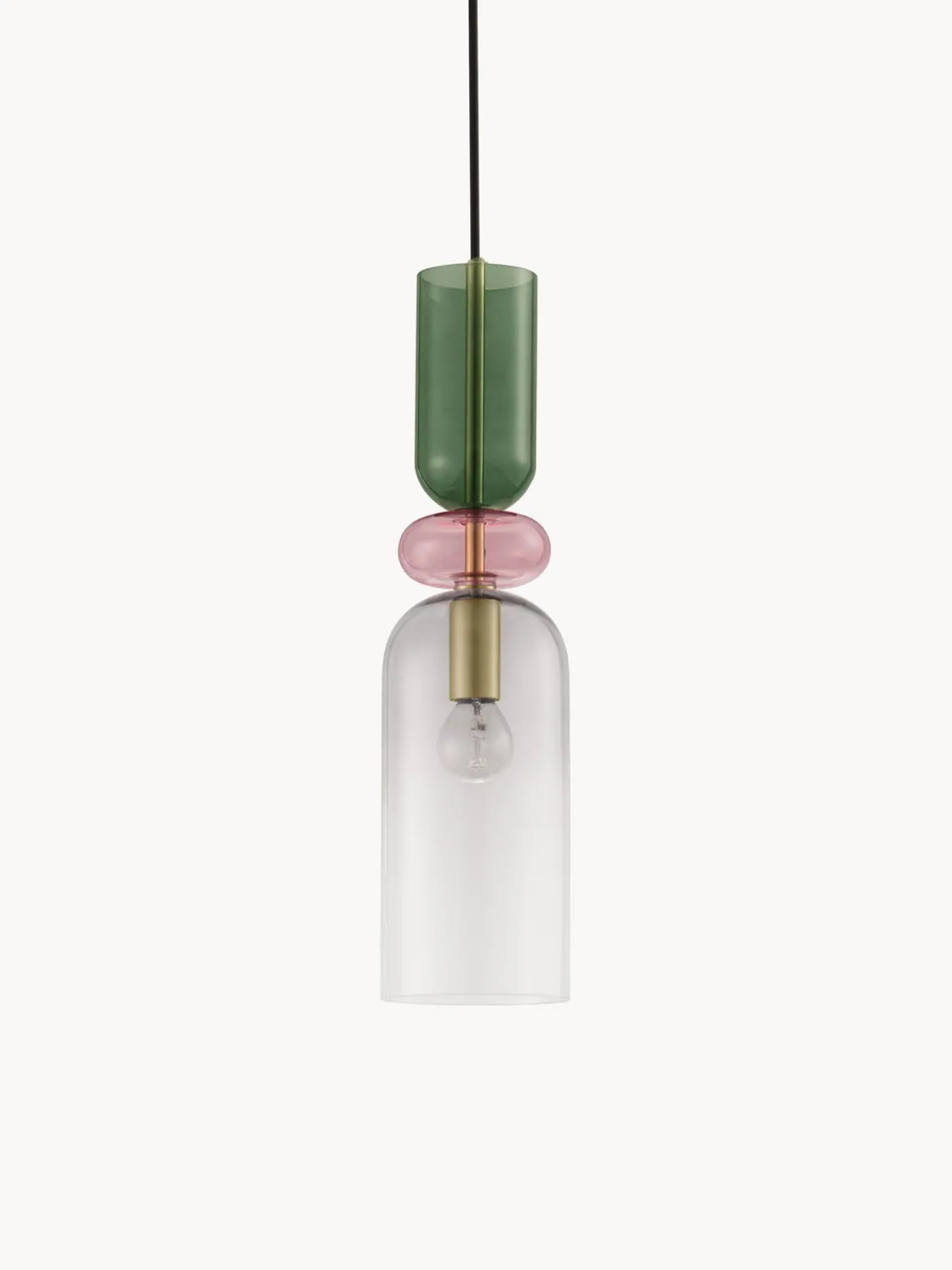 Sale Nova Luce Petite suspension Murano