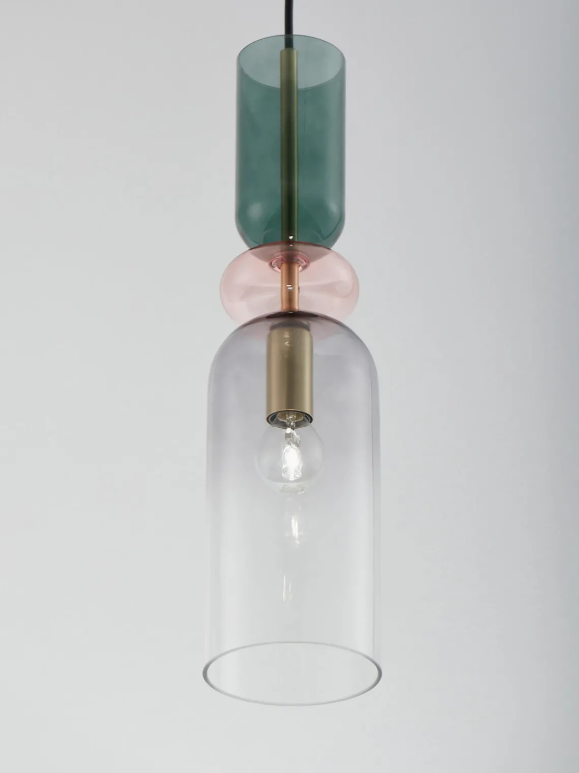 Sale Nova Luce Petite suspension Murano