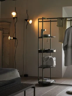 Best Flos Petite suspension Parentesi, intensité variable Noir