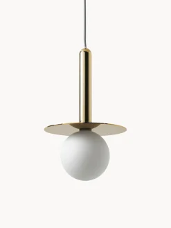 Clearance Houseof Petite suspension Plate Blanc, doré