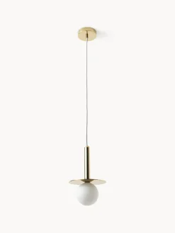 Clearance Houseof Petite suspension Plate Blanc, doré