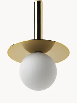 Clearance Houseof Petite suspension Plate Blanc, doré