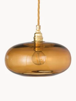 Sale EBB & FLOW Petite suspension soufflée bouche Horizon Brun clair, doré