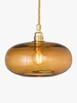Sale EBB & FLOW Petite suspension soufflée bouche Horizon Brun clair, doré