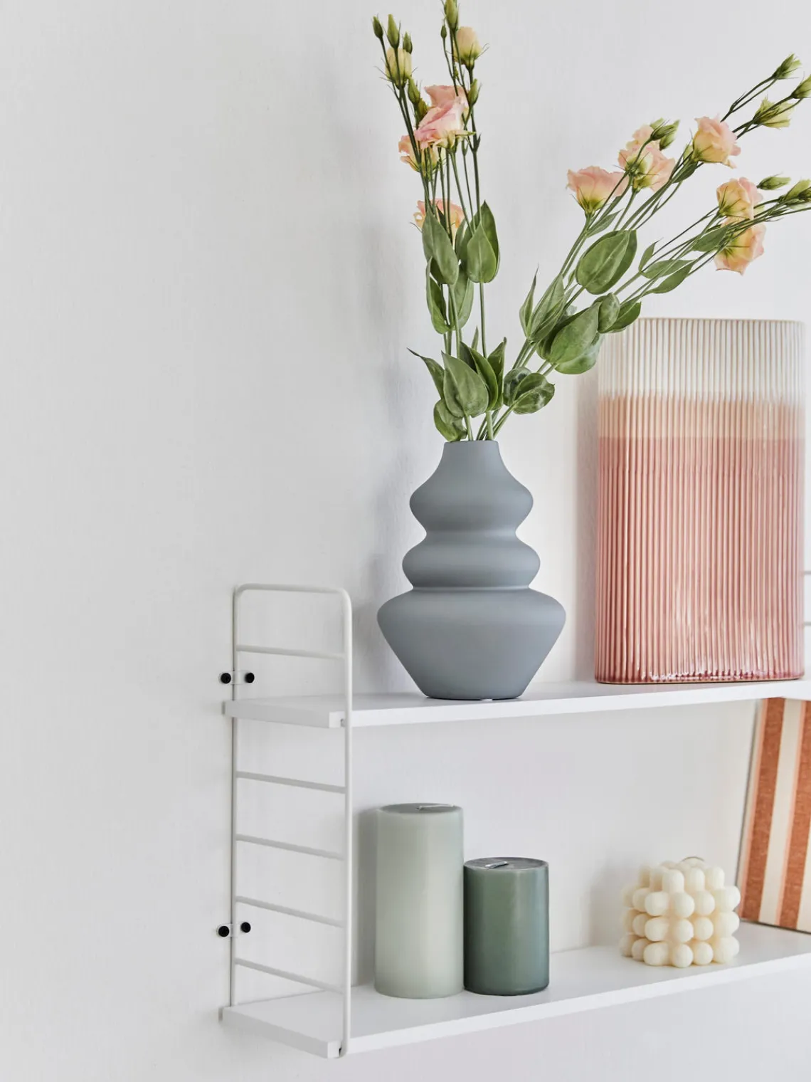 Sale Bloomingville Petite étagère murale North Blanc