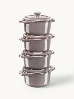 Sale Staub Petits pots Mini Cocotte, 4 pièces Grège