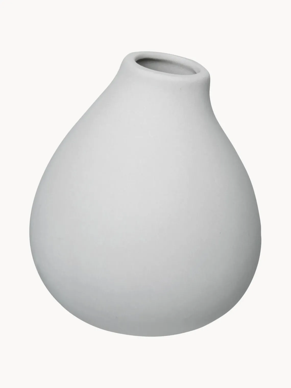 Sale blomus Petits vases en porcelaine Nona, 3 élém. Gris clair
