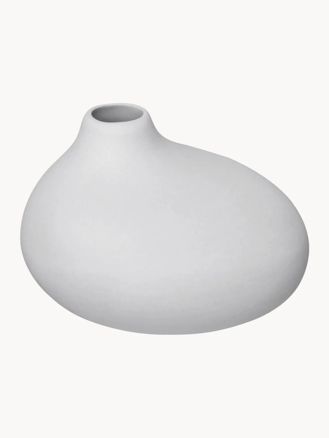 Sale blomus Petits vases en porcelaine Nona, 3 élém. Gris clair