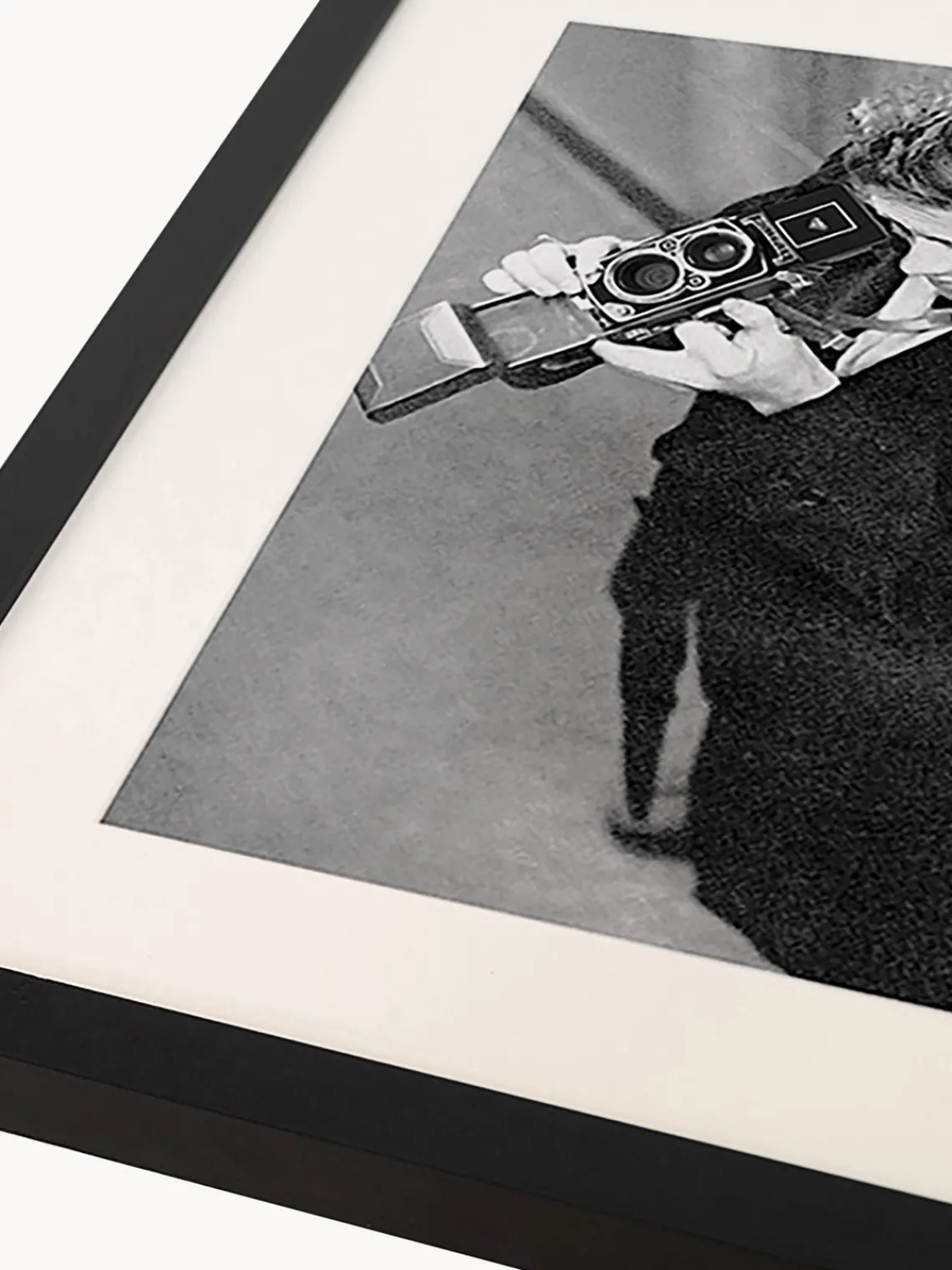 New Any Image Photographie encadrée James Dean with Camera