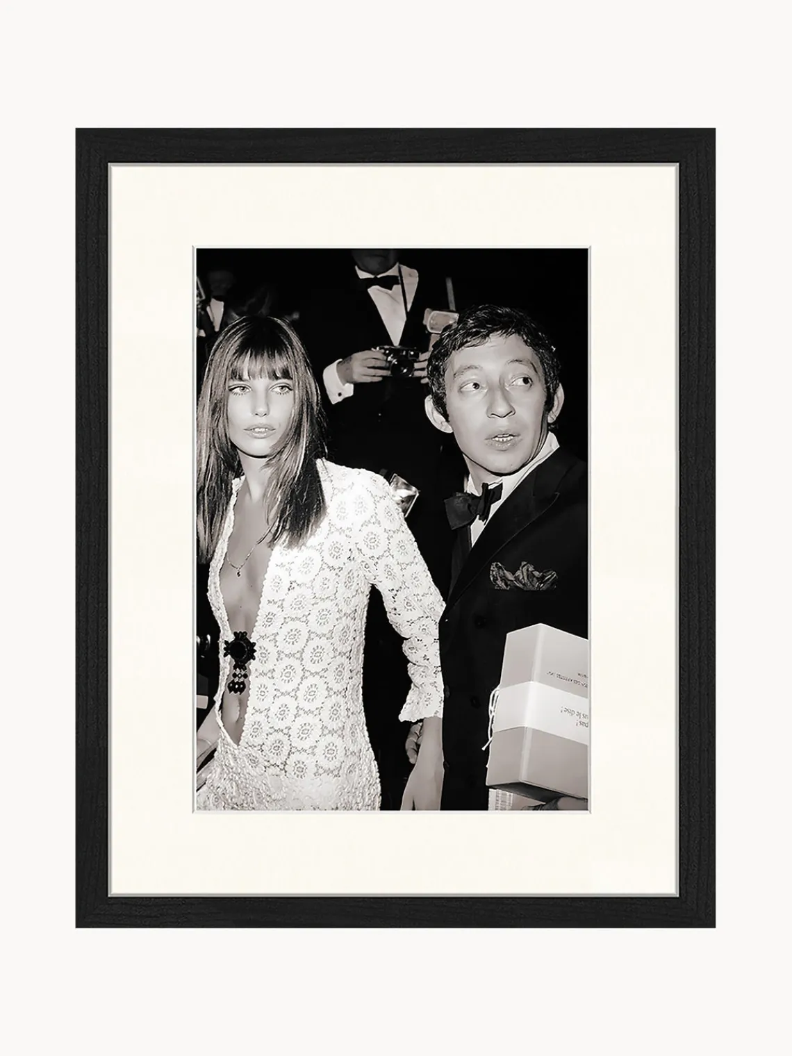 Online Any Image Photographie encadrée Serge Gainsbourg & Jane Birkin