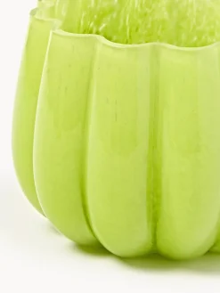 Best Pols Potten Photophore en verre soufflé Melon Vert clair