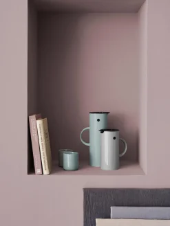 New stelton Pichet isotherme EM77, 1 L Vert sauge, haute brillance