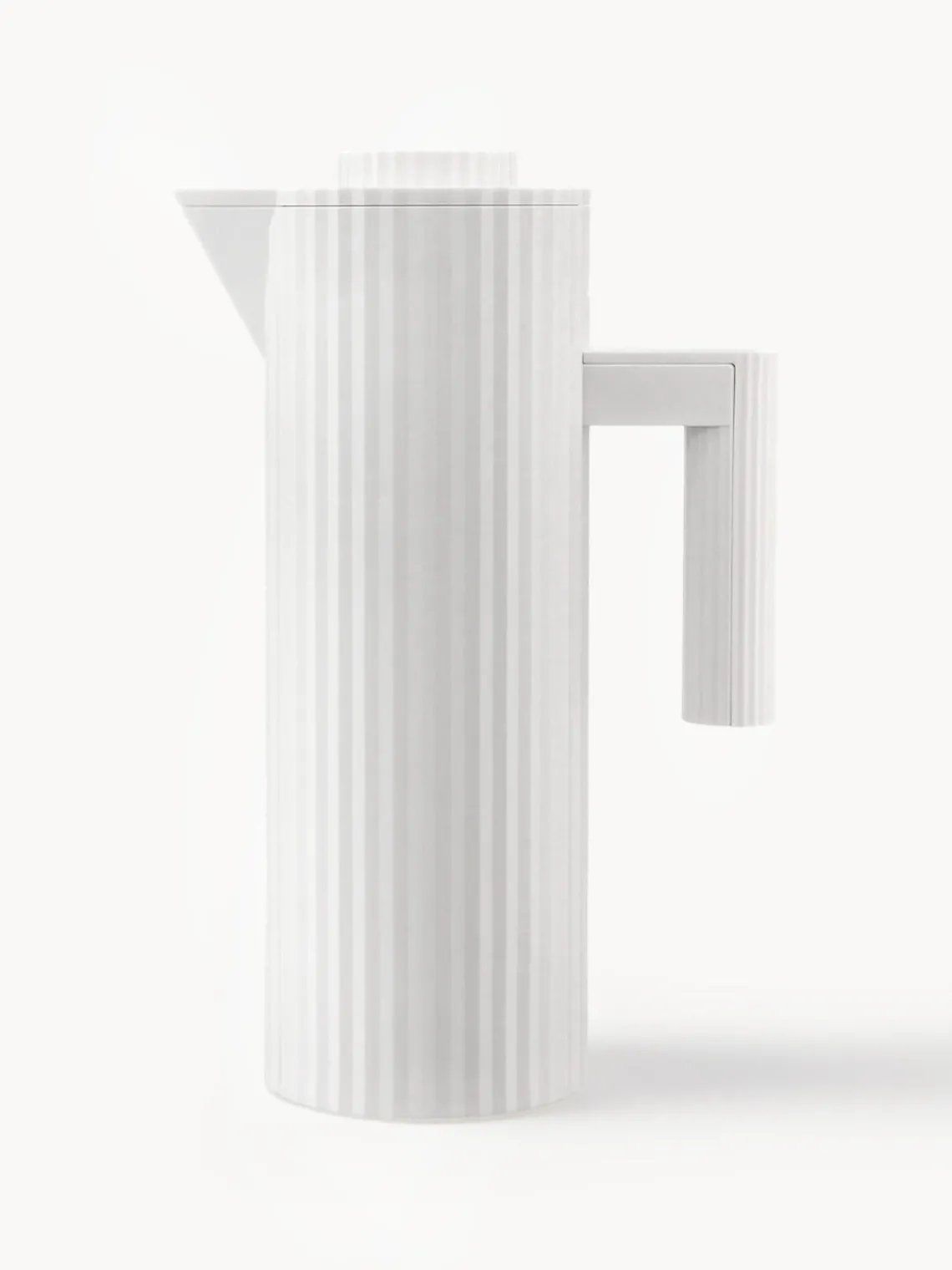 New ALESSI Pichet isotherme Plissé, 1 L Blanc