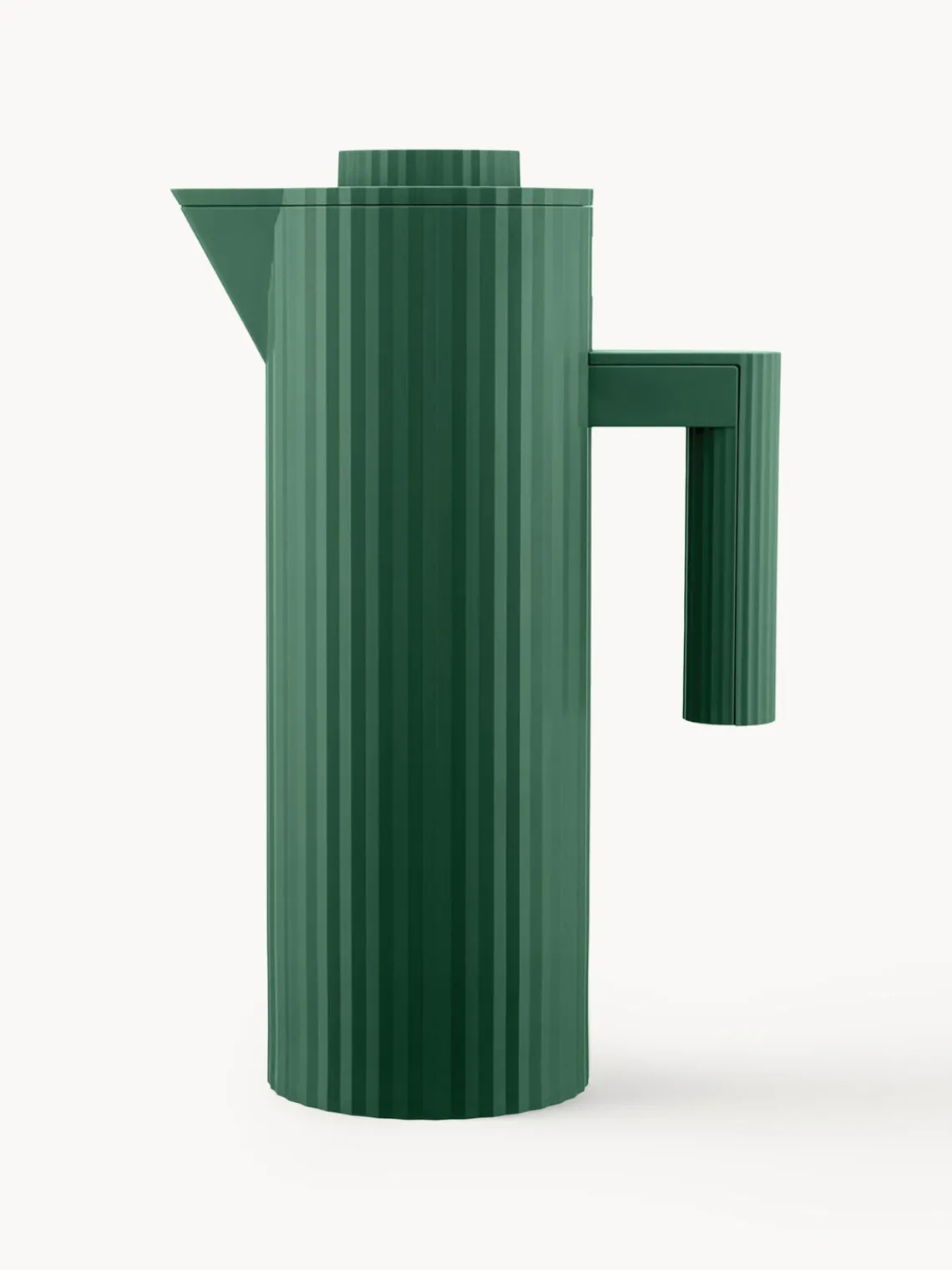Hot ALESSI Pichet isotherme Plissé, 1 L Vert foncé