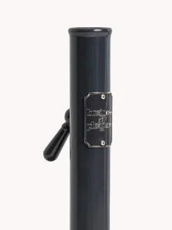 Online Business & Pleasure Pied de parasol carré fait main Retro Noir