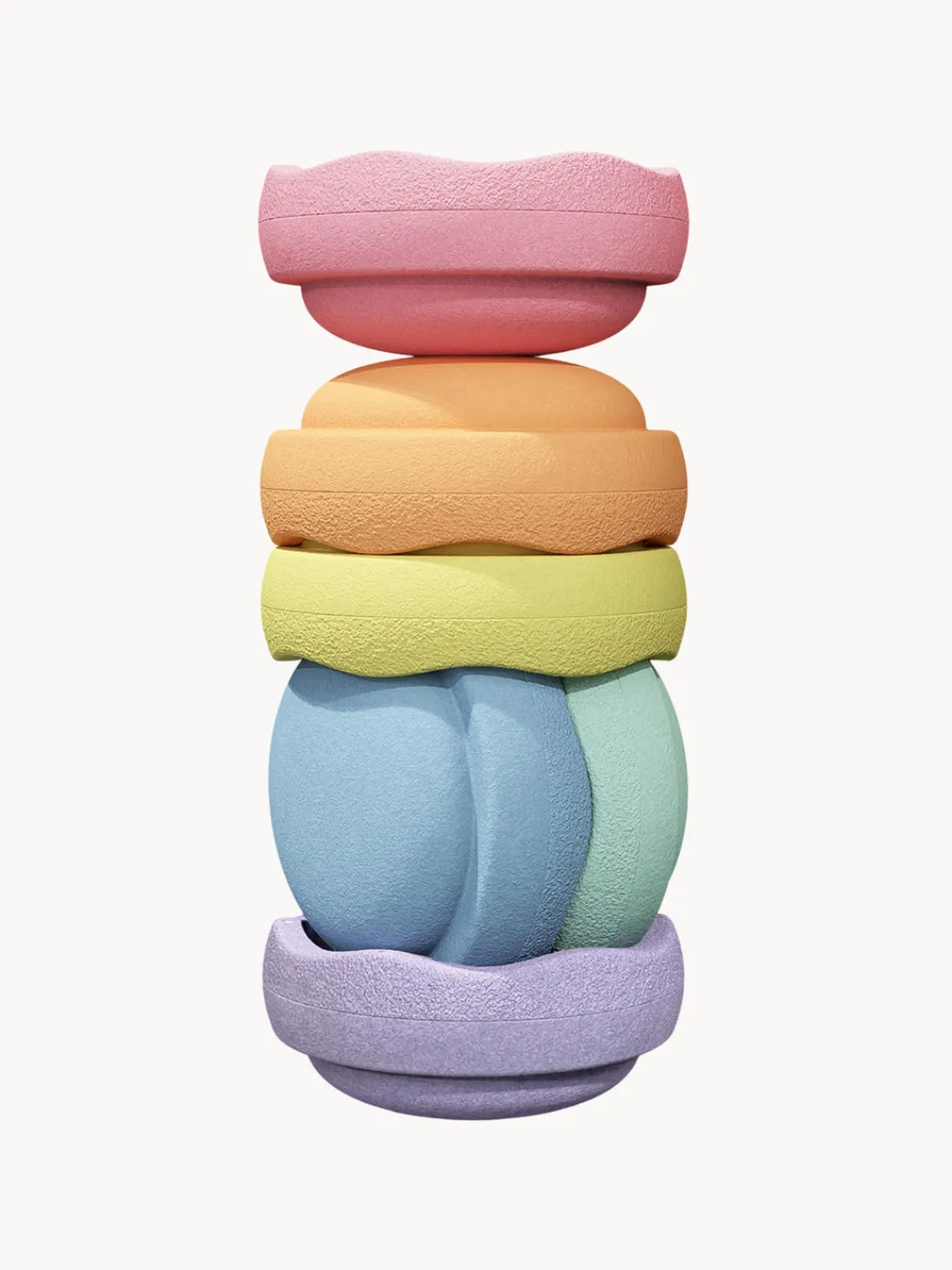 Sale Stapelstein Pierres à empiler Original, 6 élém Multicolore, pastel