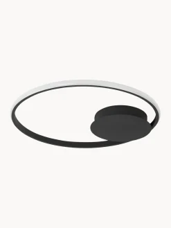 Online Nova Luce Plafonnier LED à intensité variable Fuline Noir