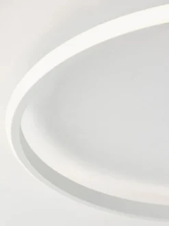 New Nova Luce Plafonnier LED Fuline, intensité lumineuse variable Blanc