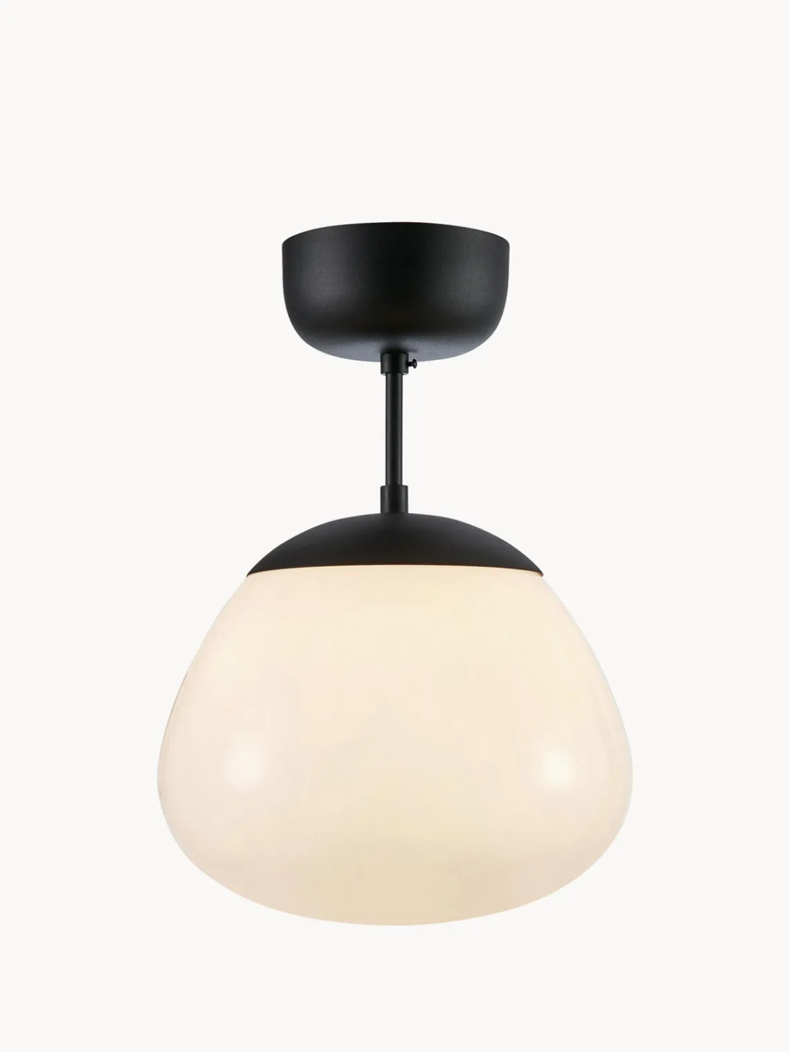 Clearance Markslöjd Plafonnier Rise Blanc crème, noir