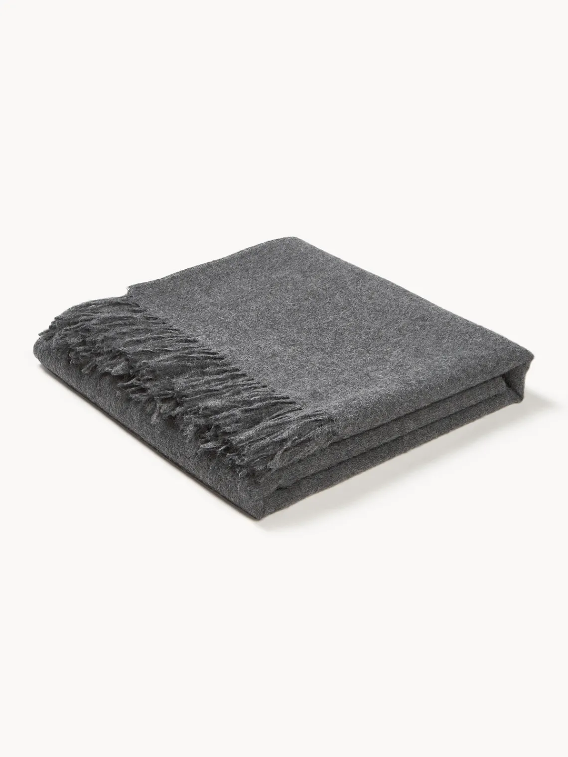 Online Elvang Plaid en laine d'alpaga Luxury Gris foncé