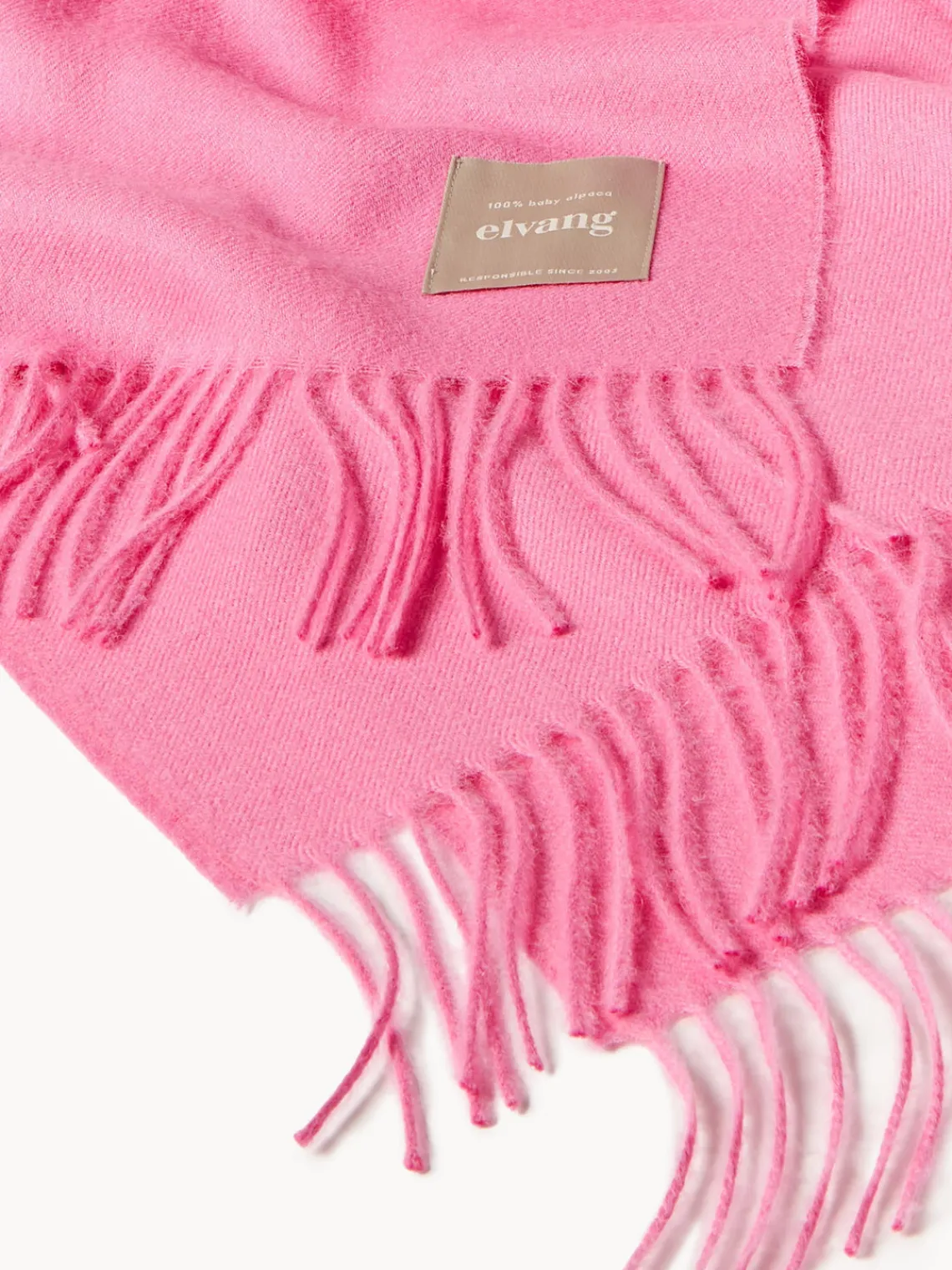 Best Elvang Plaid en laine d'alpaga Luxury Rose