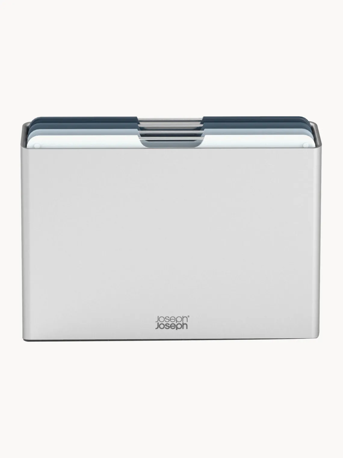 Discount Joseph Joseph Planches à découper avec support Folio, 5 élém. Argenté, tons gris et bleus